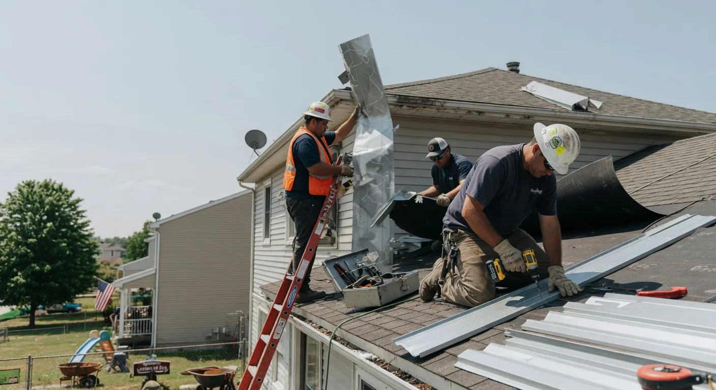 Metal Roof Repair in Estherwood, LA